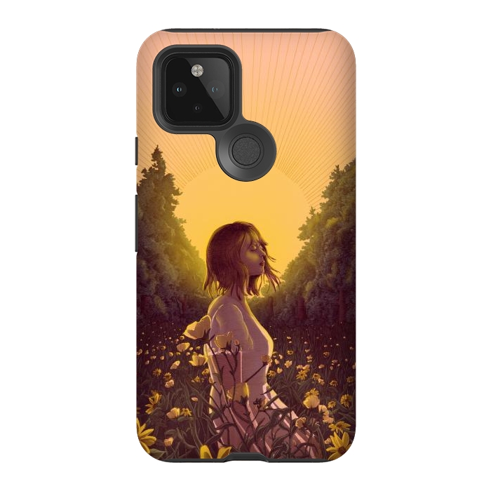 Pixel 5 StrongFit Dawn in the Meadow Colour Version by ECMazur 