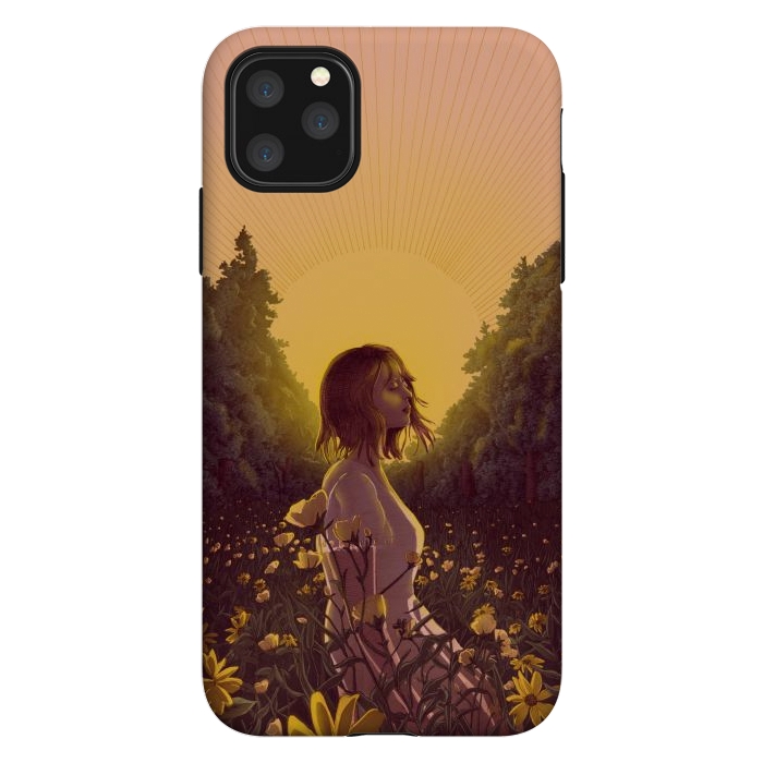 iPhone 11 Pro Max StrongFit Dawn in the Meadow Colour Version by ECMazur 