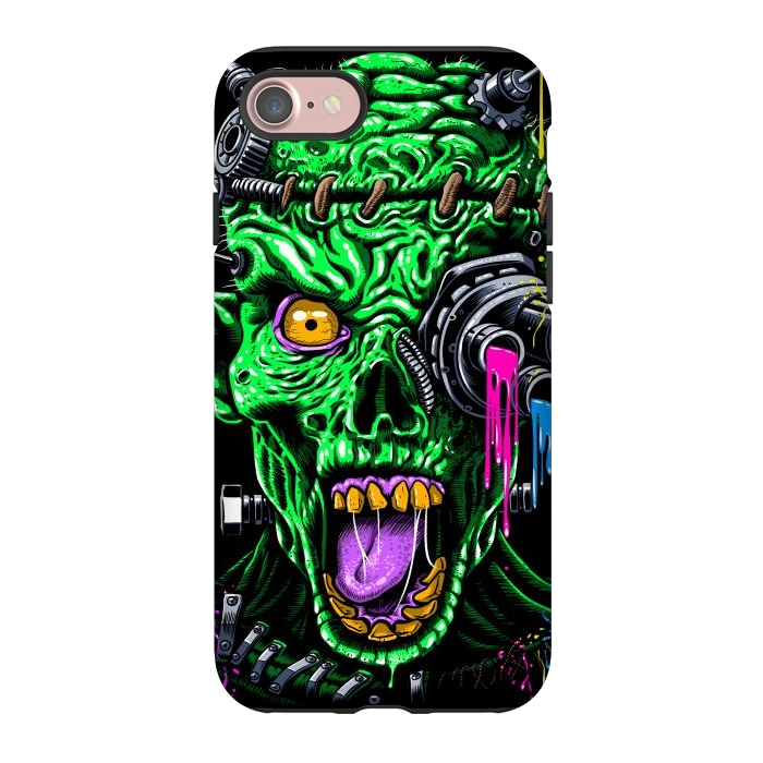 iPhone 7 StrongFit Futuristic zombie by Alberto