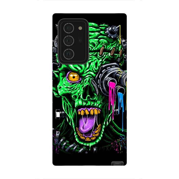 Galaxy Note 20 Ultra StrongFit Futuristic zombie by Alberto