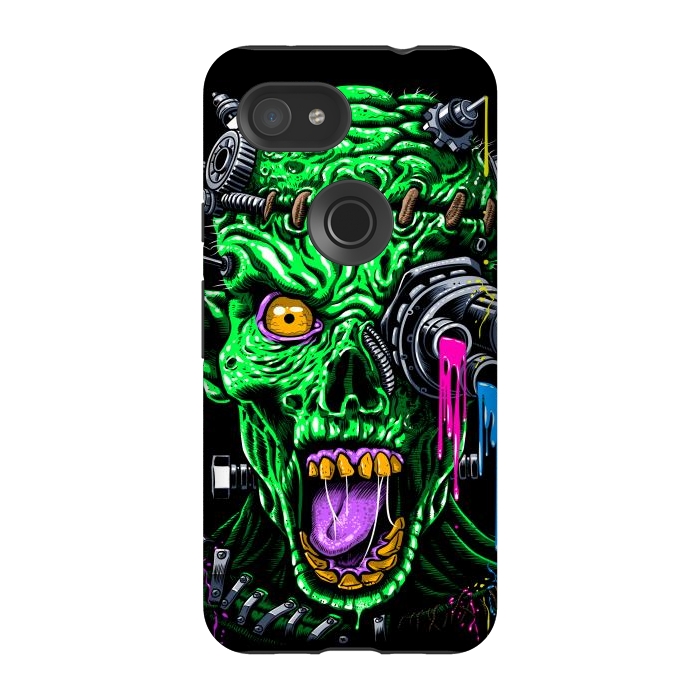 Pixel 3A StrongFit Futuristic zombie by Alberto