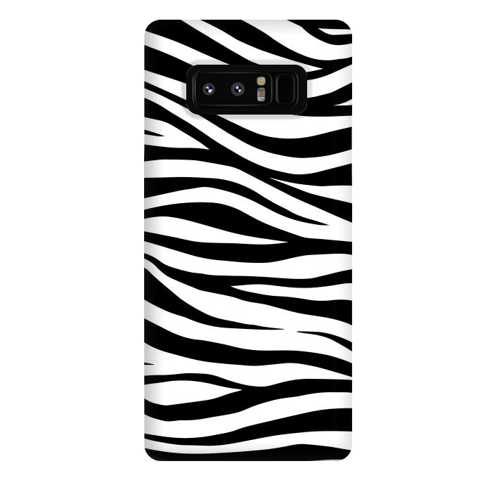 Galaxy Note 8 StrongFit Zebra Print by ArtsCase