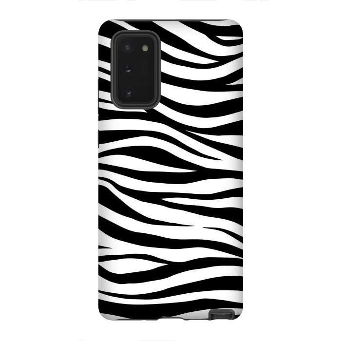 Galaxy Note 20 StrongFit Zebra Print by ArtsCase