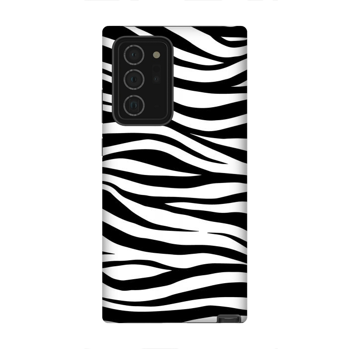 Galaxy Note 20 Ultra StrongFit Zebra Print by ArtsCase
