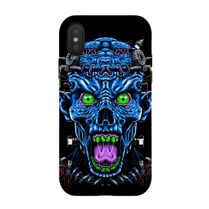 iPhone Xs / X StrongFit Monster Zombie by Alberto