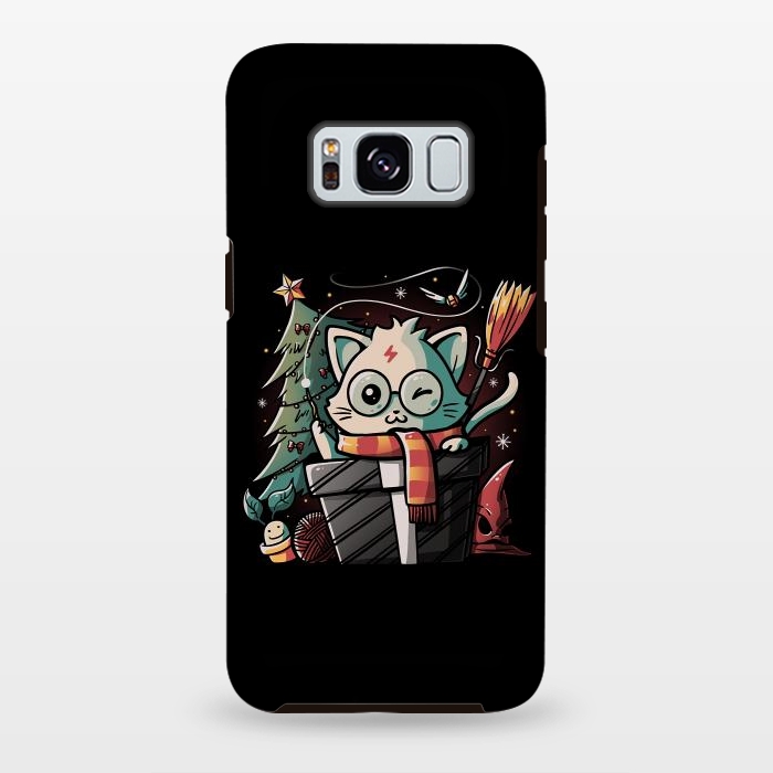 Galaxy S8 plus StrongFit Meowgical Gift by eduely
