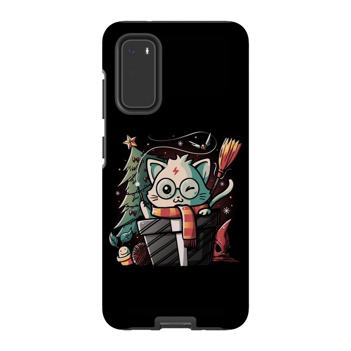 Galaxy S20 StrongFit Meowgical Gift by eduely