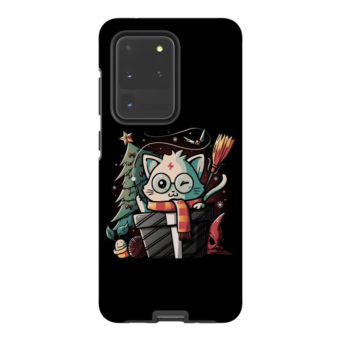 Galaxy S20 Ultra StrongFit Meowgical Gift by eduely