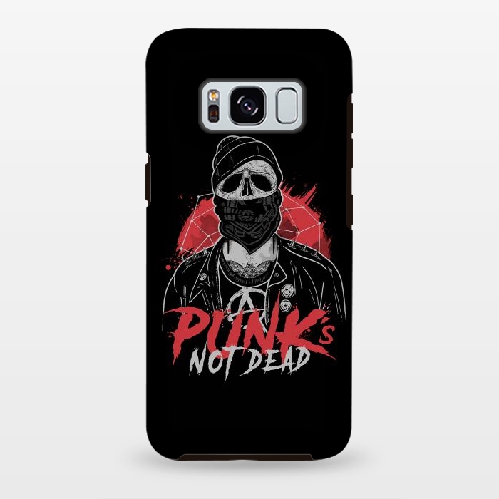 Galaxy S8 plus StrongFit Punk’s Not Dead by eduely