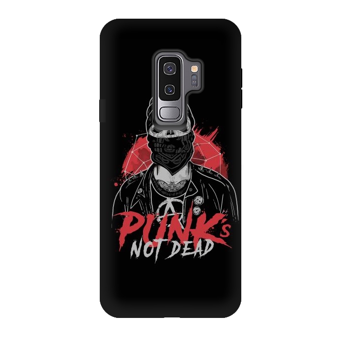 Galaxy S9 plus StrongFit Punk’s Not Dead by eduely