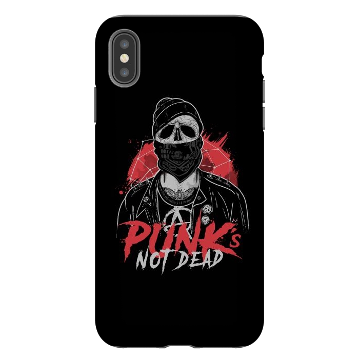 iPhone Xs Max StrongFit Punk’s Not Dead by eduely