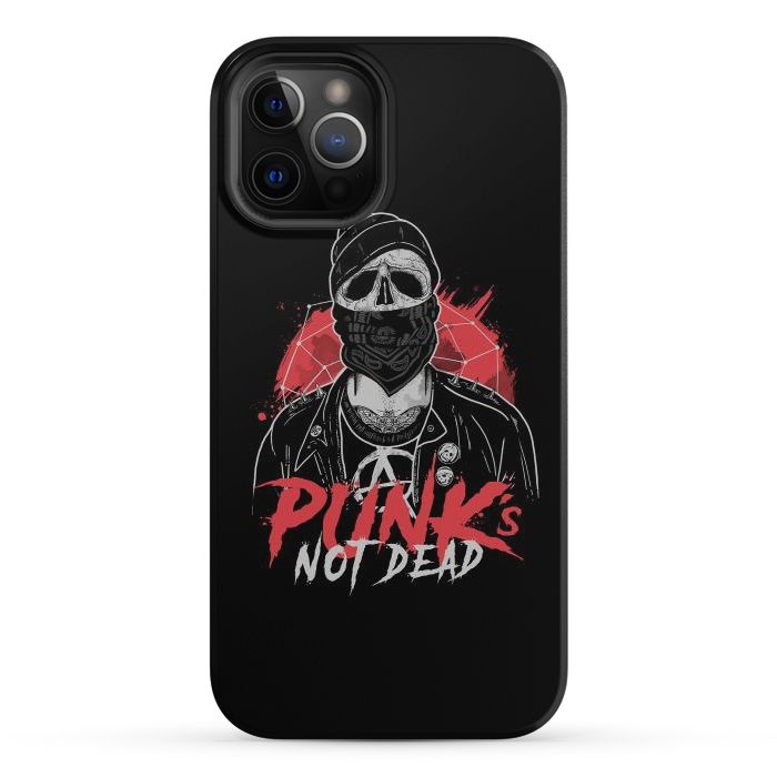 iPhone 12 Pro StrongFit Punk’s Not Dead by eduely