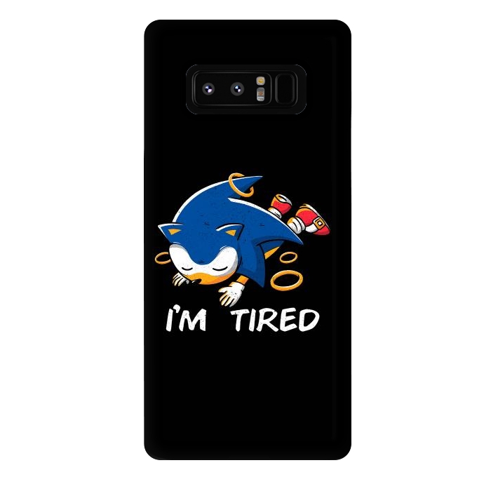 Galaxy Note 8 StrongFit Sonic Tired  by eduely