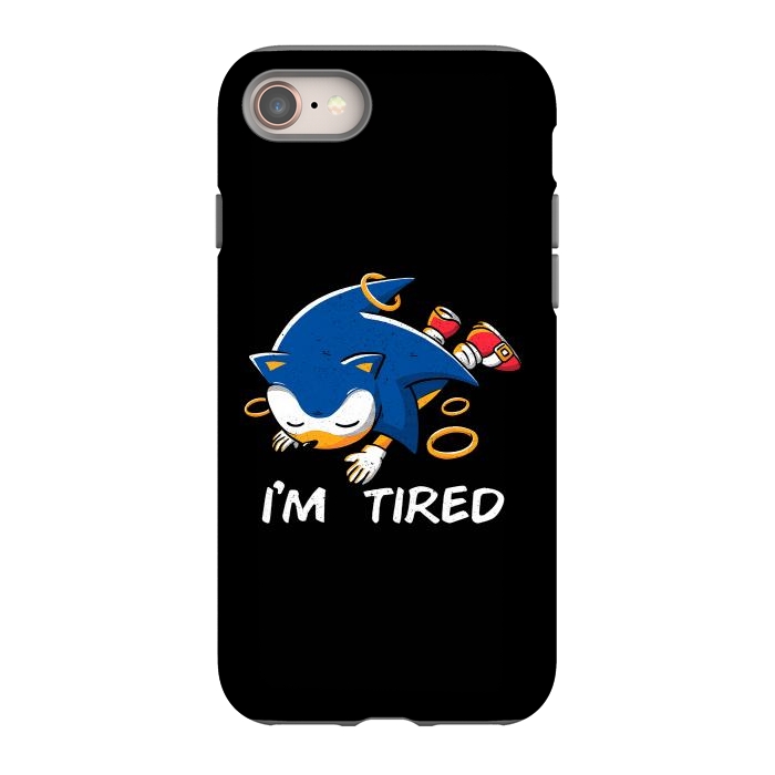 iPhone 8 StrongFit Sonic Tired  by eduely