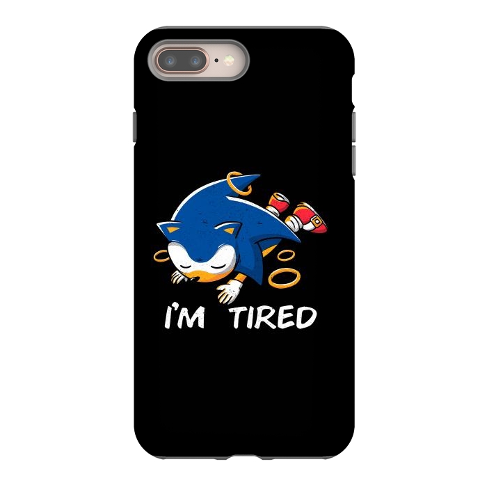 iPhone 8 plus StrongFit Sonic Tired  by eduely
