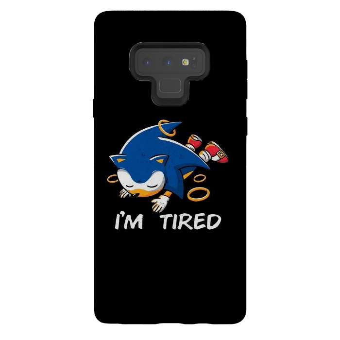 Galaxy Note 9 StrongFit Sonic Tired  by eduely