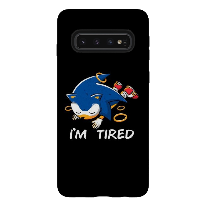 Galaxy S10 StrongFit Sonic Tired  by eduely