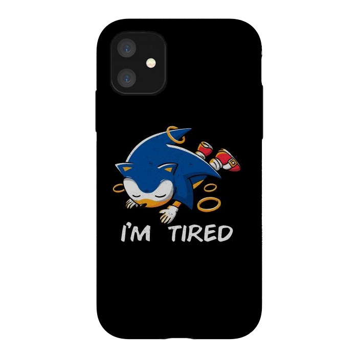 iPhone 11 StrongFit Sonic Tired  by eduely