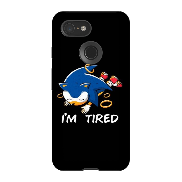 Pixel 3 StrongFit Sonic Tired  by eduely