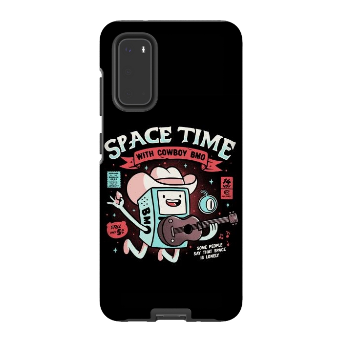 Galaxy S20 StrongFit Space Time Cool Robot Cowboy Gift by eduely