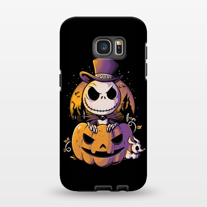 Galaxy S7 EDGE StrongFit Spooky Jack by eduely