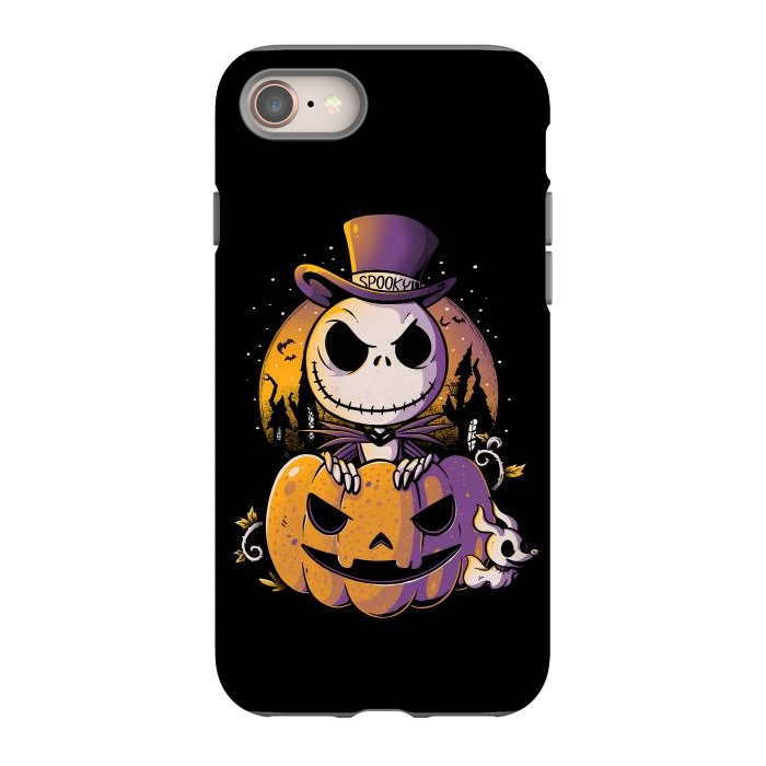 iPhone 8 StrongFit Spooky Jack by eduely