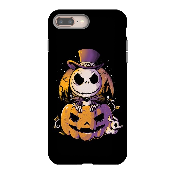 iPhone 8 plus StrongFit Spooky Jack by eduely