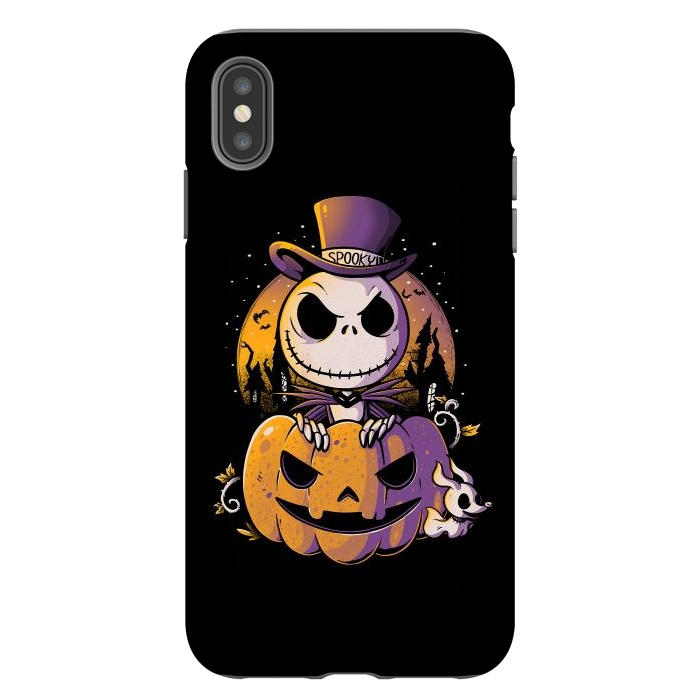 iPhone Xs Max StrongFit Spooky Jack by eduely