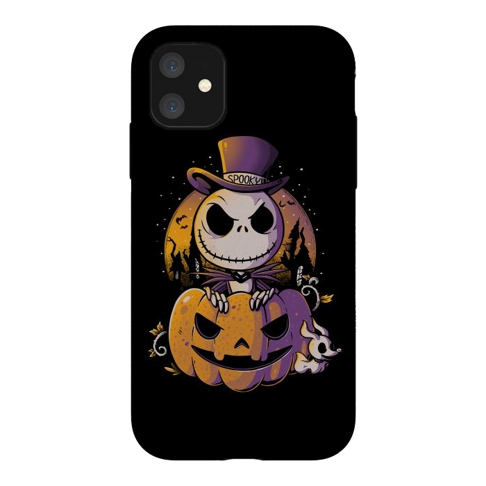 iPhone 11 StrongFit Spooky Jack by eduely