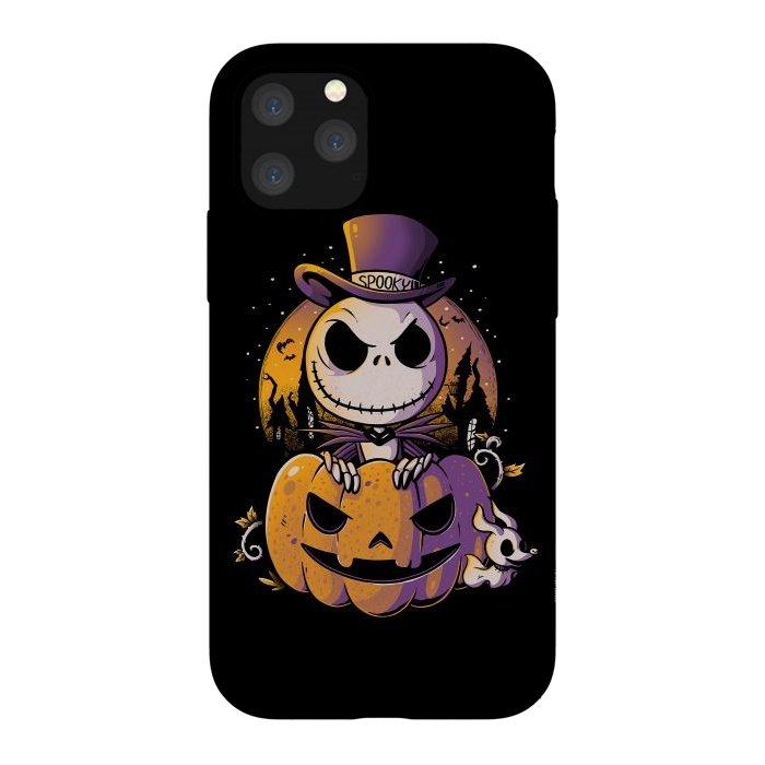 iPhone 11 Pro StrongFit Spooky Jack by eduely