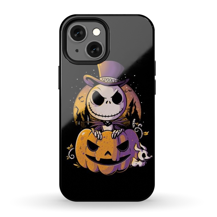 iPhone 12 mini StrongFit Spooky Jack by eduely