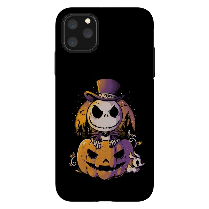 iPhone 11 Pro Max StrongFit Spooky Jack by eduely