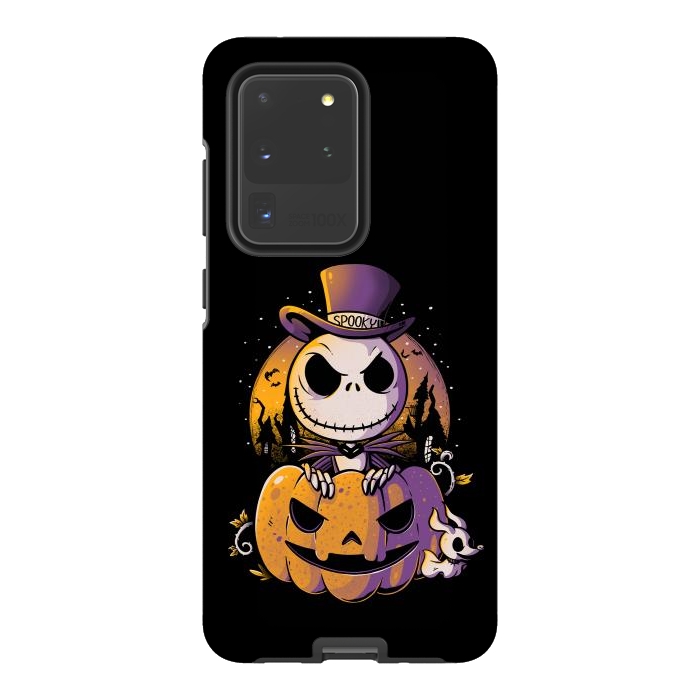 Galaxy S20 Ultra StrongFit Spooky Jack by eduely