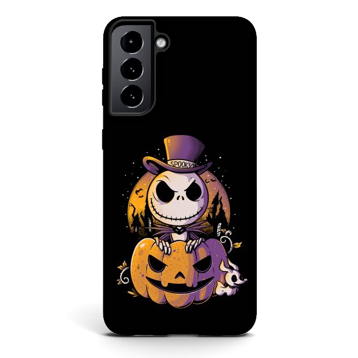 Galaxy S21 plus StrongFit Spooky Jack by eduely