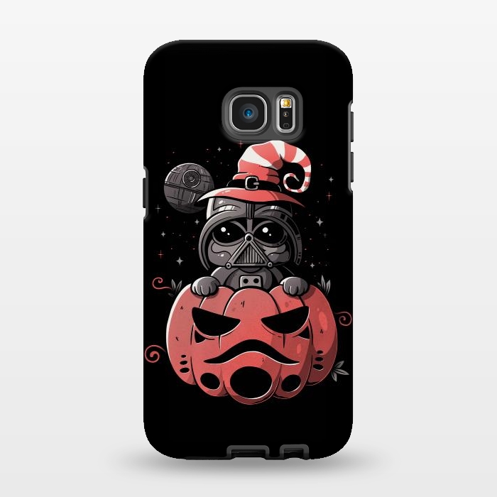 Galaxy S7 EDGE StrongFit Spooky Vader by eduely