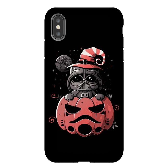 iPhone Xs Max StrongFit Spooky Vader by eduely