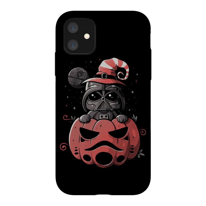 iPhone 11 StrongFit Spooky Vader by eduely