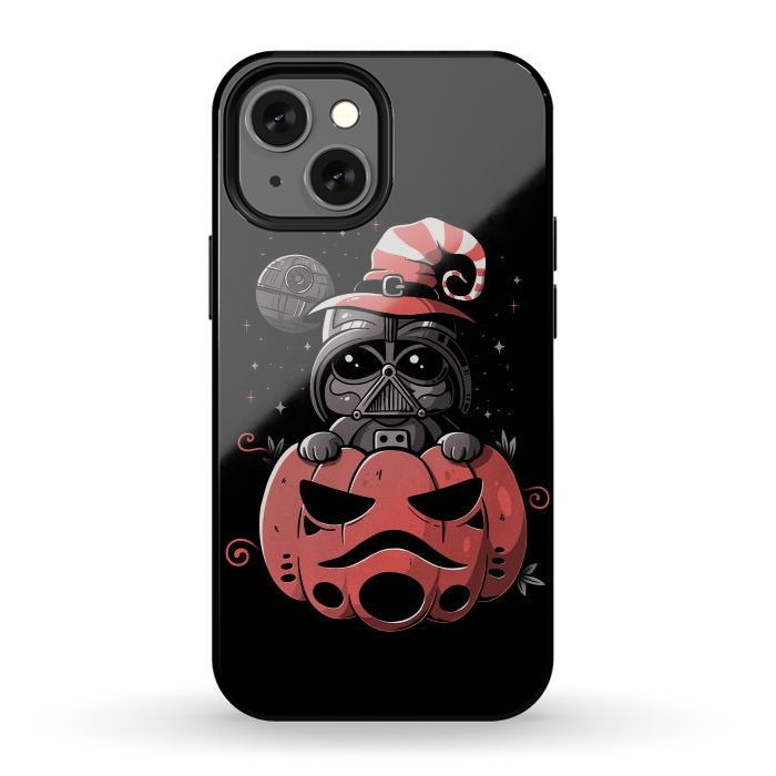 iPhone 12 mini StrongFit Spooky Vader by eduely