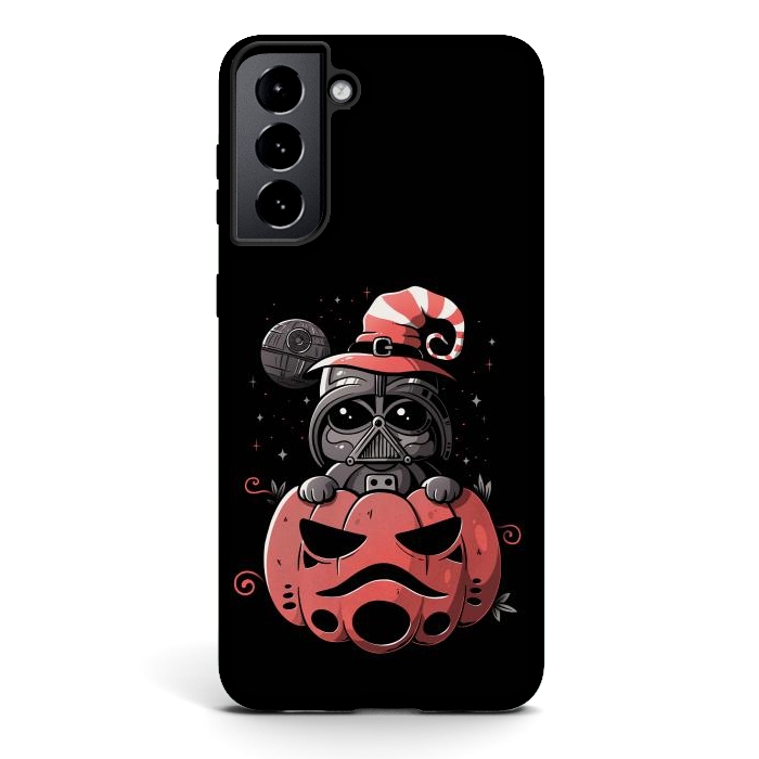 Galaxy S21 StrongFit Spooky Vader by eduely