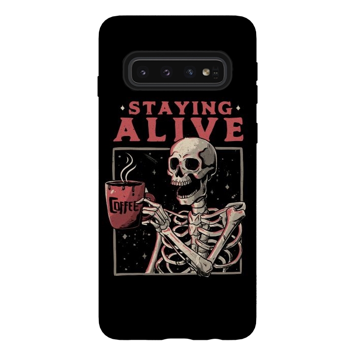 Galaxy S10 StrongFit Stayling Alive by eduely