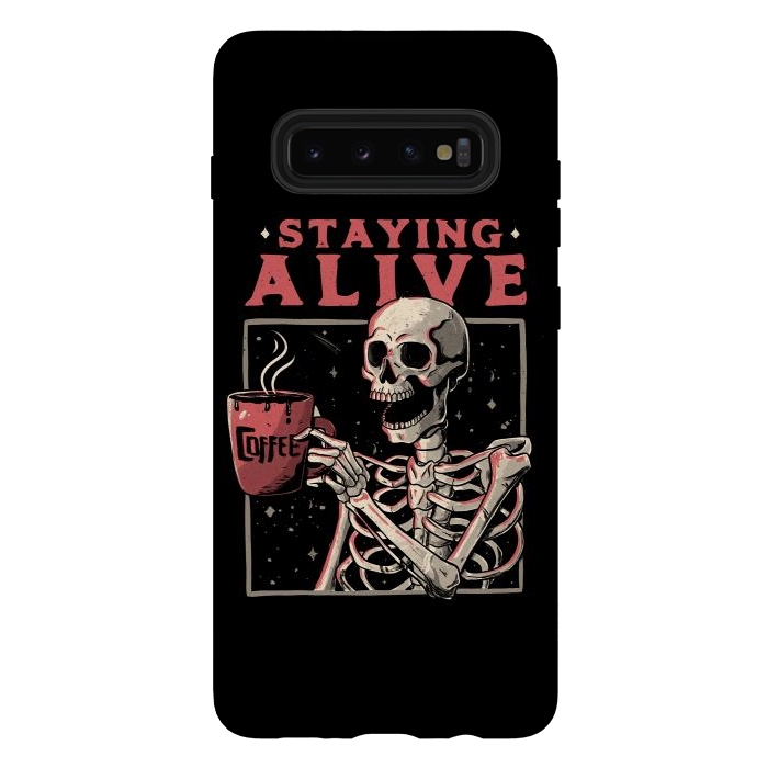 Galaxy S10 plus StrongFit Stayling Alive by eduely