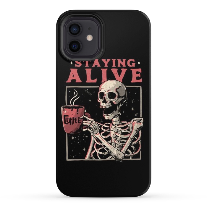 iPhone 12 StrongFit Stayling Alive by eduely