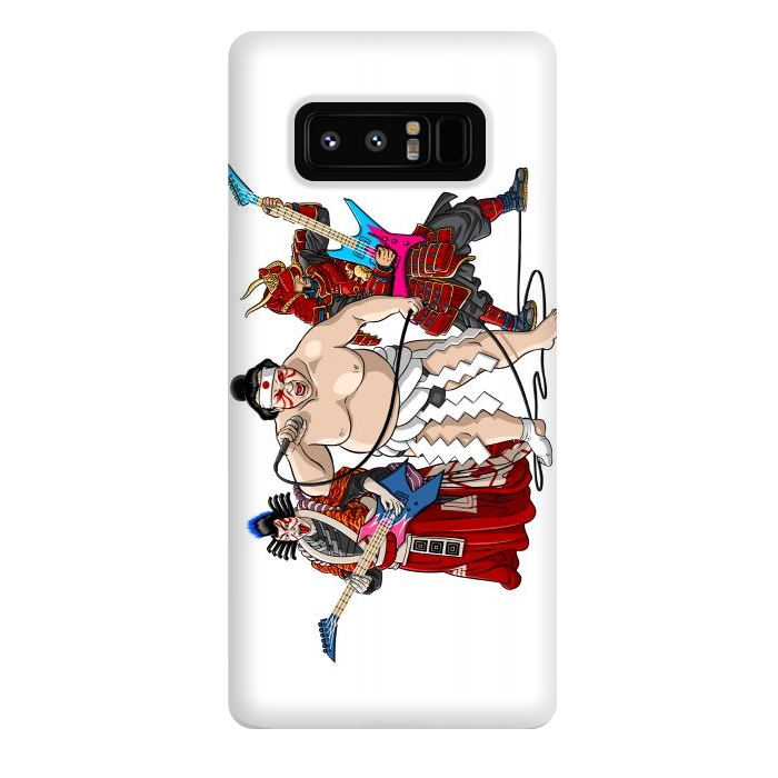 Galaxy Note 8 StrongFit The Rock Warriors by Alberto