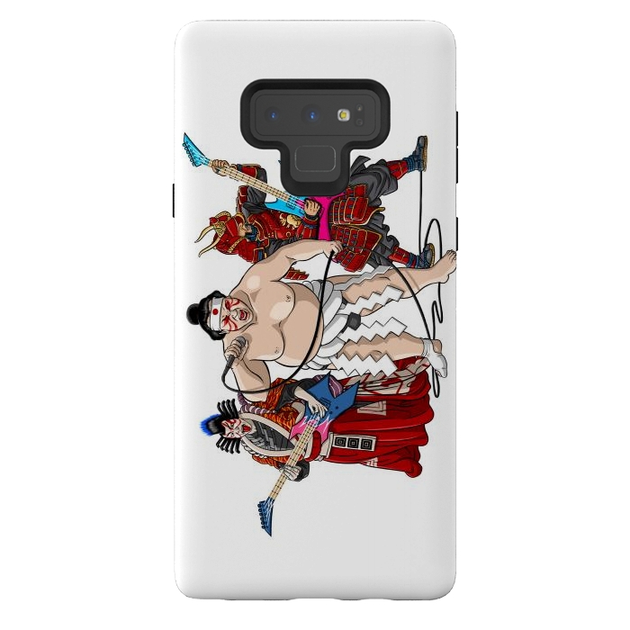 Galaxy Note 9 StrongFit The Rock Warriors by Alberto