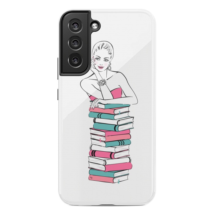 Galaxy S22 plus StrongFit Lady Bookworm by Martina