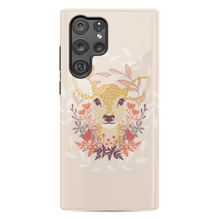 Galaxy S22 Ultra StrongFit Oh Deer by Melissa Lee