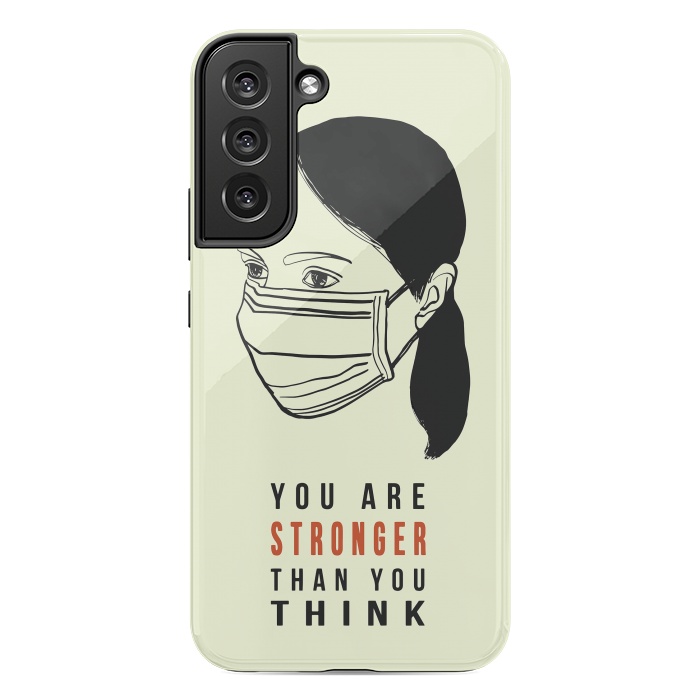 Galaxy S22 plus StrongFit You are strong motivational coronavirus pandemic by Oana 