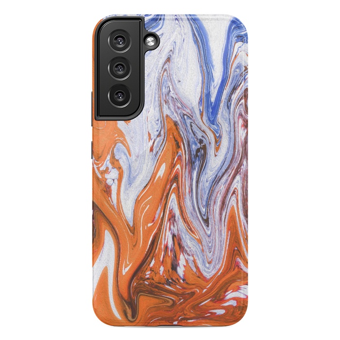 Galaxy S22 plus StrongFit Abstract Marble-III by Creativeaxle