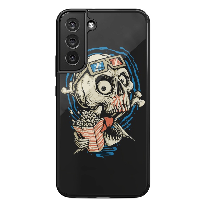 Galaxy S22 plus StrongFit Skull Snake by Afif Quilimo