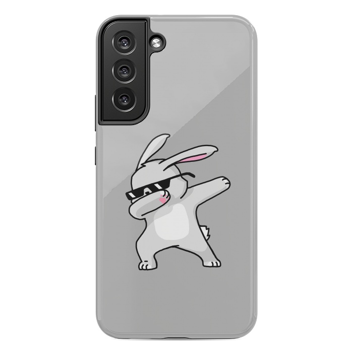 Galaxy S22 plus StrongFit Dabbing Easter Bunny by Vó Maria